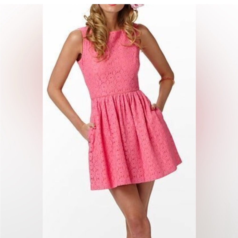 Lilly Pulitzer Aleesa Lace Dress Size 8